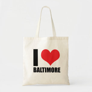 I Liebe Baltimore Tragetasche