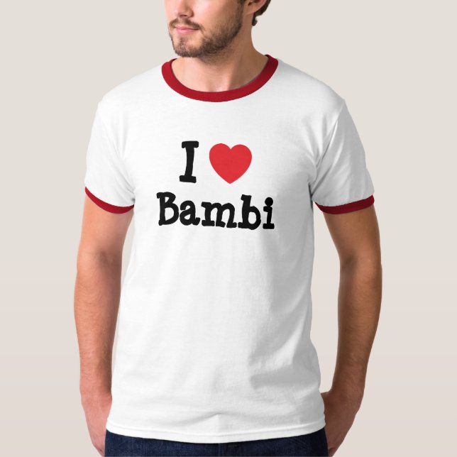 I Liebe Bambi-T - Shirt (Vorderseite)