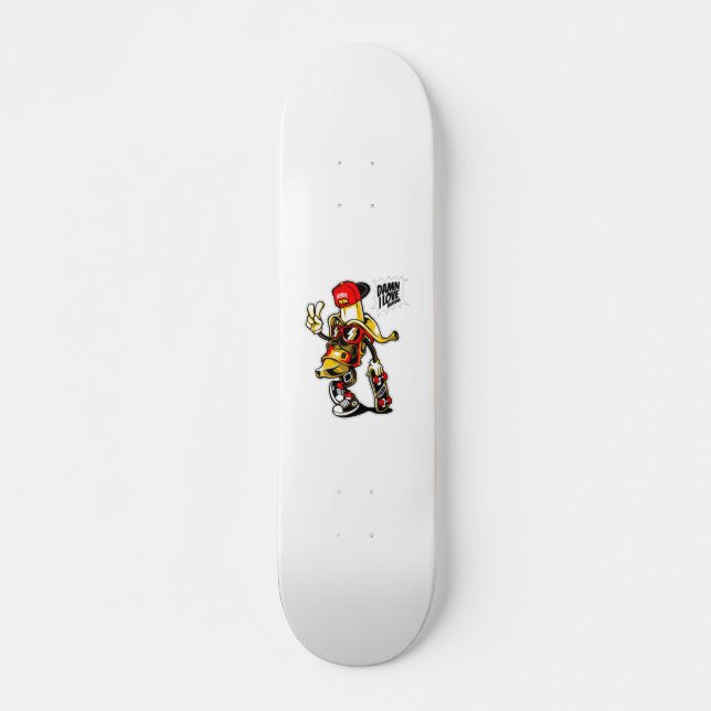 I Liebe Banana Rebel Skateboard (Vorne)