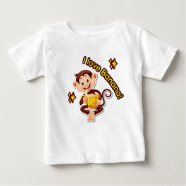 I Liebe Banane Baby T-shirt