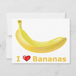 I Liebe Bananen