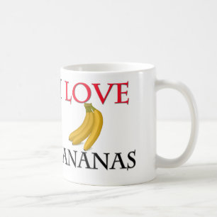 I Liebe-Bananen Tasse