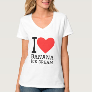 I Liebe Bananeneis T-Shirt
