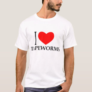 I LIEBE-BANDWÜRMER T-Shirt