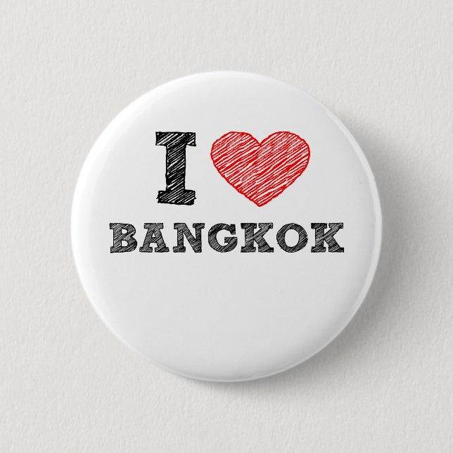I Liebe Bangkok Button (Vorderseite)
