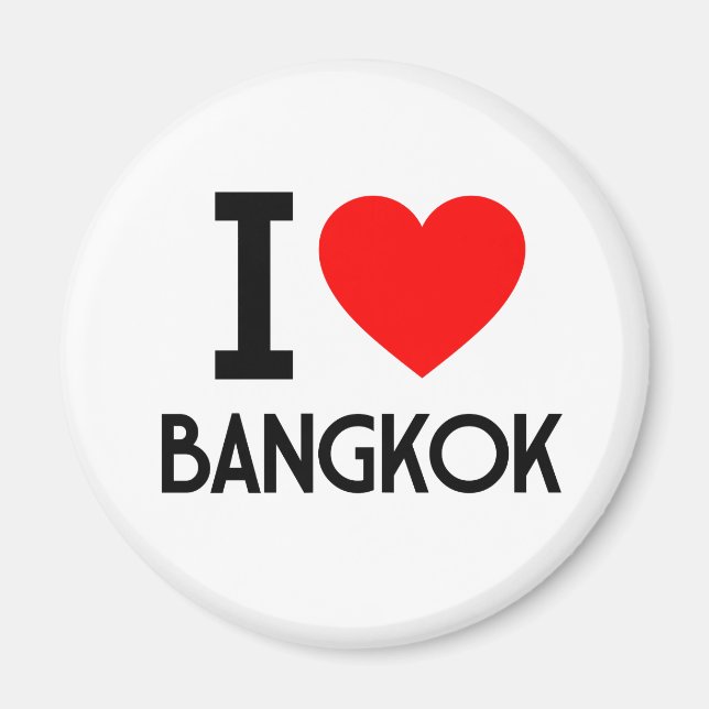 I Liebe Bangkok Magnet (Vorne)