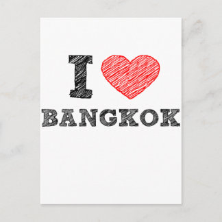 I Liebe Bangkok Postkarte