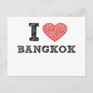 I Liebe Bangkok Postkarte