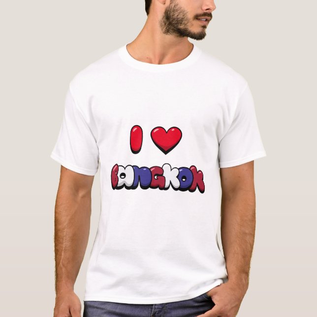 I Liebe Bangkok T-Shirt (Vorderseite)