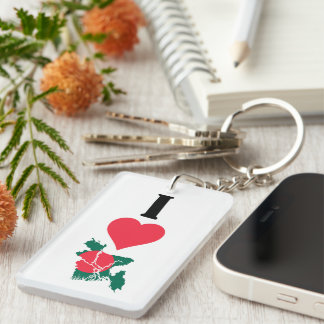 I Liebe Bangladesch - Karte für das vertikale Herz Schlüsselanhänger