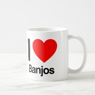 i Liebe banjos Kaffeetasse