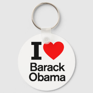 I Liebe Barack Obama Schlüsselanhänger