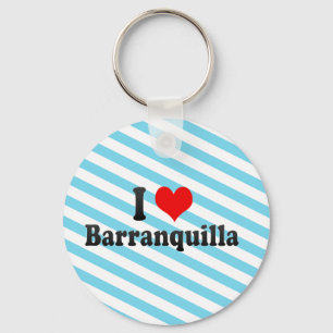 I Liebe Baranquilla, Kolumbien Schlüsselanhänger