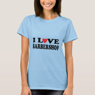 I Liebe Barbershop T - Shirt
