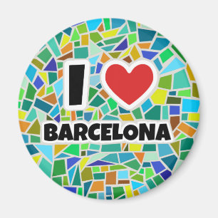 I Liebe Barcelona Magnet