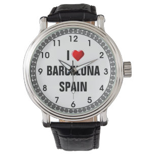 I LIEBE BARCELONA, SPANIEN ARMBANDUHR