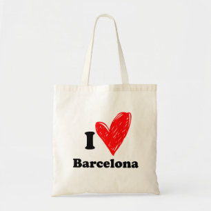I Liebe Barcelona Tragetasche