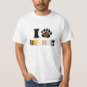 I Liebe-Bären!! (Wert-T-Shirt) T-Shirt