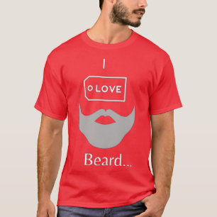 I Liebe Bart 2 T-Shirt
