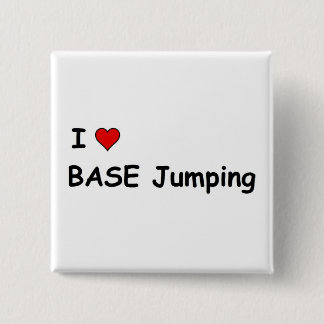 I Liebe BASE Jumping Button