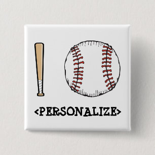 I Liebe (Baseball),<PERSONALIZE> Button