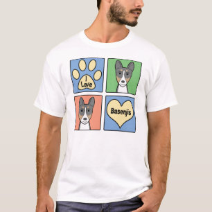 I Liebe Basenjis T-Shirt