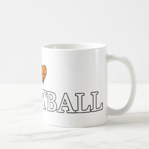 I Liebe Basketball Kaffeetasse