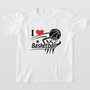 I Liebe Basketball T-Shirt