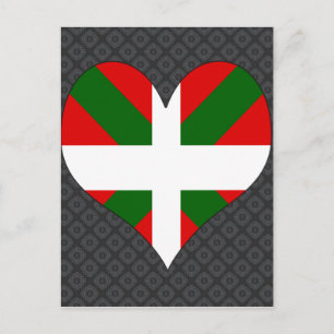 I Liebe Baskisch Postkarte