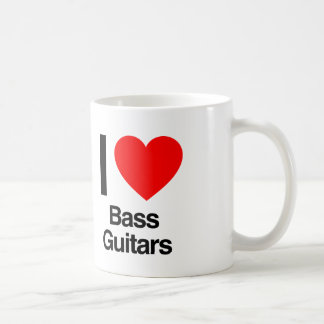 i Liebe Bass Gitarre Tasse