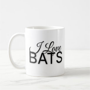I Liebe BATS Kaffee Tasse