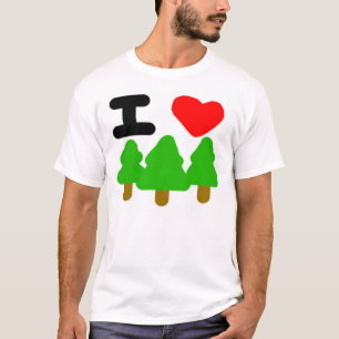 I Liebe-Bäume T-Shirt