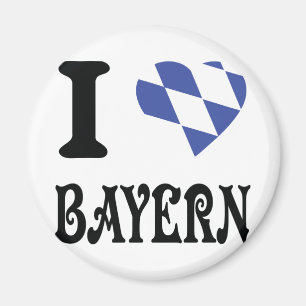 I Liebe Bayern Magnet