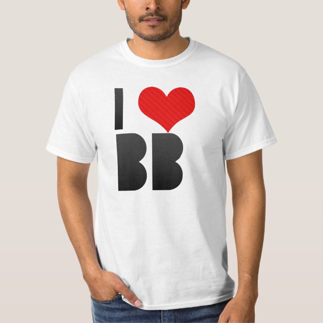 I Liebe BB T-Shirt (Vorderseite)