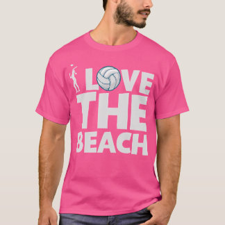 I Liebe Beach Volleyball T-Shirt