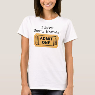 I Liebe-beängstigendes Film-T-Shirt T-Shirt