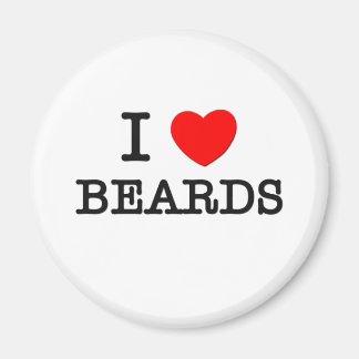 I Liebe Beards Magnet