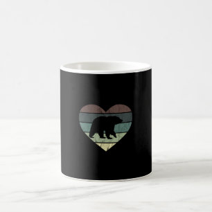 I Liebe Bears Black Bear Fan Brown Bär Kaffeetasse