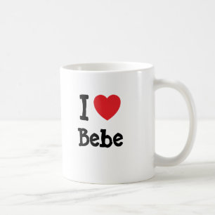 I Liebe Bebe Herzstück T - Shirt Tasse