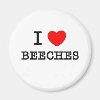I Liebe Beeches Magnet