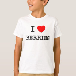 I Liebe BEEREN (Nahrung) T-Shirt
