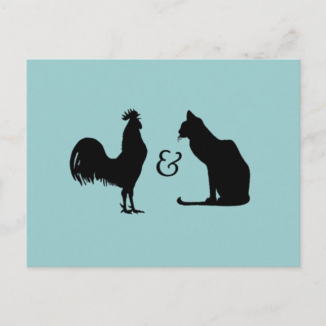 I Liebe beide Postkarte (Vorderseite)