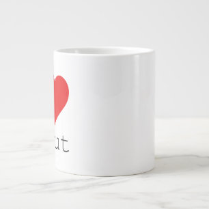 I Liebe Beirut Jumbo-Tasse