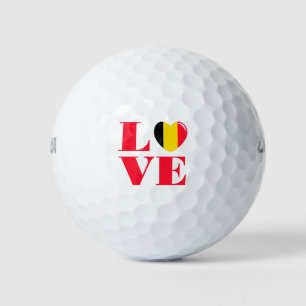 I Liebe Belgien Golfball