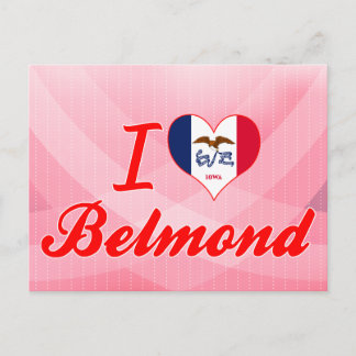 I Liebe Belmond, Iowa Postkarte