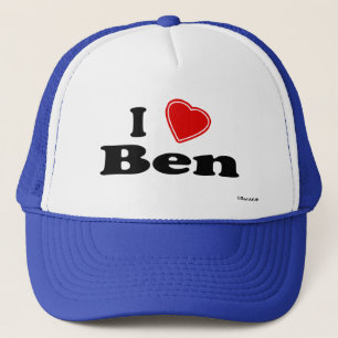 I Liebe Ben Truckerkappe