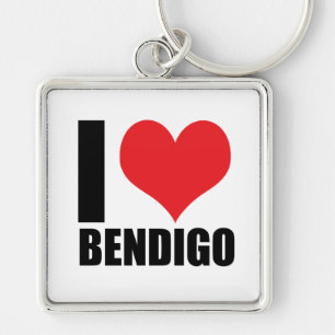 I Liebe Bendigo Schlüsselanhänger
