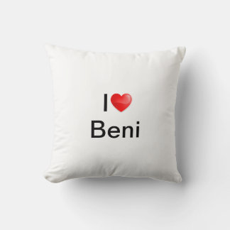 I Liebe Beni Kissen
