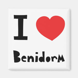 I Liebe Benidorm Magnet