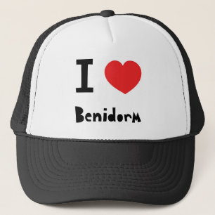 I Liebe Benidorm Truckerkappe